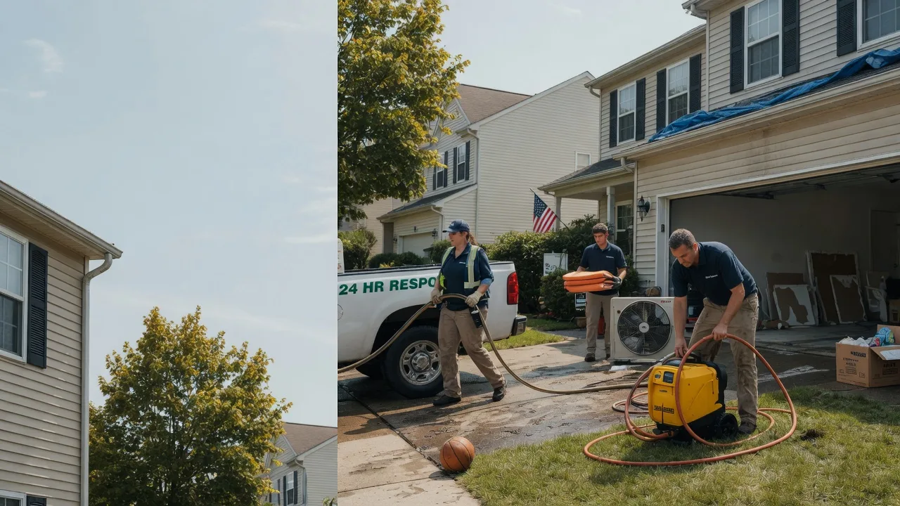 Emergency Water Damage Restoration in Morgan, PA near me